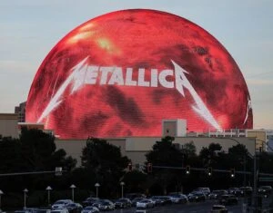 conciertos en la Sphere de Las Vegas con pantallas envolventes y show inmersivo