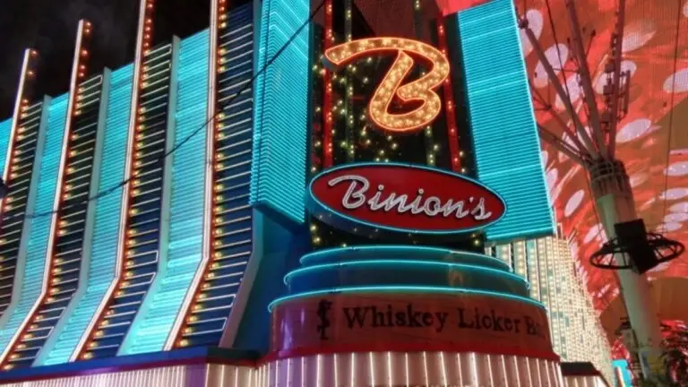 Binion's Gambling Hall en Las Vegas tras fraude interno de empleados en casino histórico