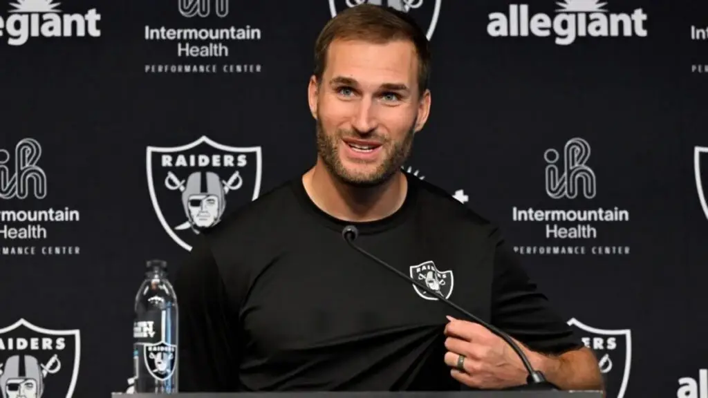 Kirk Cousins con Raiders en Las Vegas tras firmar contrato en la NFL
