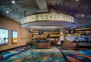 MGM Grand Buffet cerrando en Las Vegas en 2026 reflejando transformación de la industria gastronómica en el Strip