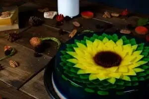 Gelatinas en Las Vegas con diseños artísticos y presentaciones extravagantes