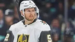 Golden Knights enfrentan baja de Jeremy Lauzon en playoffs con impacto en defensa