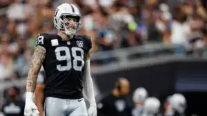Fernando Mendoza ha sido señalado como uno de los prospectos que podrían interesar a los Las Vegas Raiders para fortalecer su futuro en la NFL.