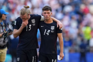 Estados Unidos eliminado del Mundial 2026 tras caer 4-1 ante Bélgica en octavos de final.