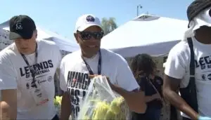 Jornada de la NBA para distribuir alimentos a familias del sur de Nevada.