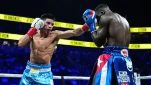 Bebu Verón protagoniza una pelea de boxeo en Las Vegas ante Yoenli Hernández tras un polémico fallo de los jueces.