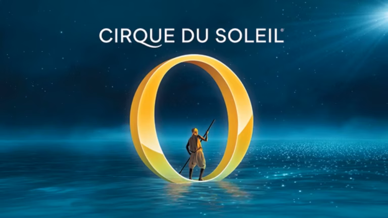 Escenario acuático de O de Cirque du Soleil en Bellagio, considerado el show más rentable de Las Vegas.