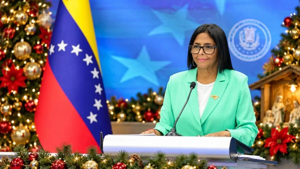 Venezuela comenzará las celebraciones navideñas el 1 de noviembre tras el anuncio de Delcy Rodríguez para impulsar el comercio